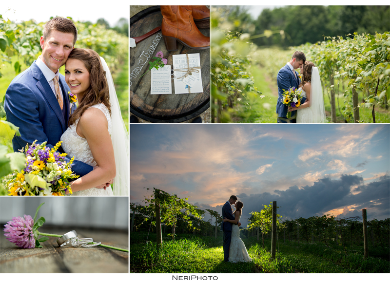 Joe Heather Wedding Hidden Vineyard Wedding Barn Berrien Springs