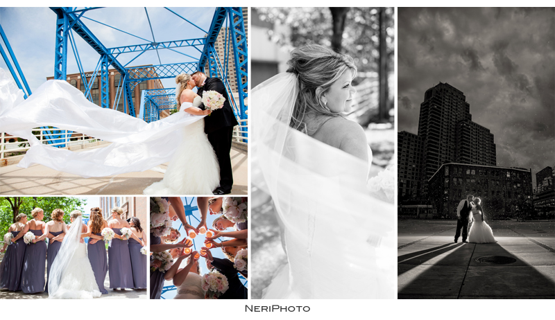 Bill Hannah Wedding Blue Bridge Top Of The Bob Grand Rapids Mi Grand Rapids Bob Wedding 0
