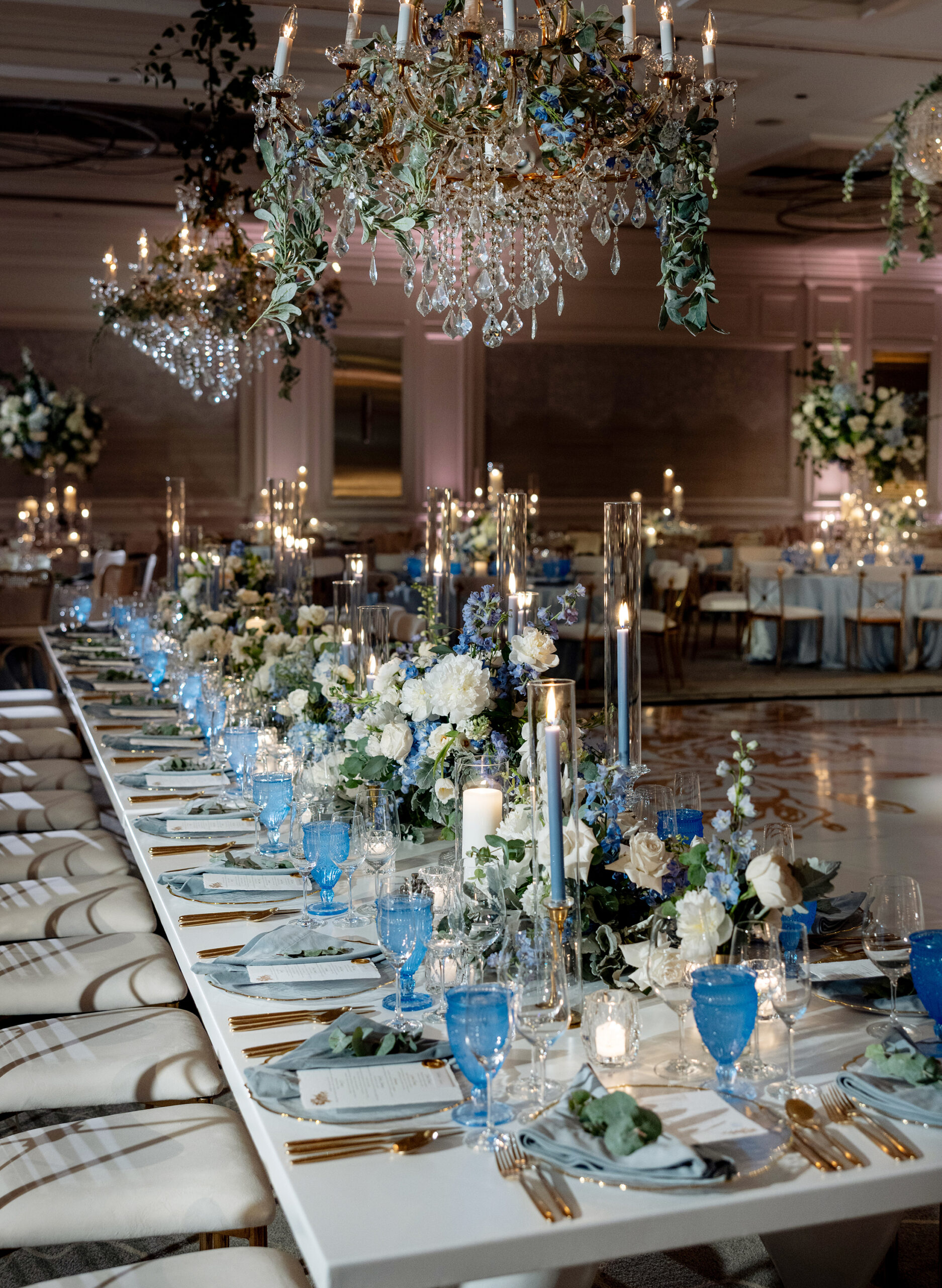 Luxury wedding ballroom